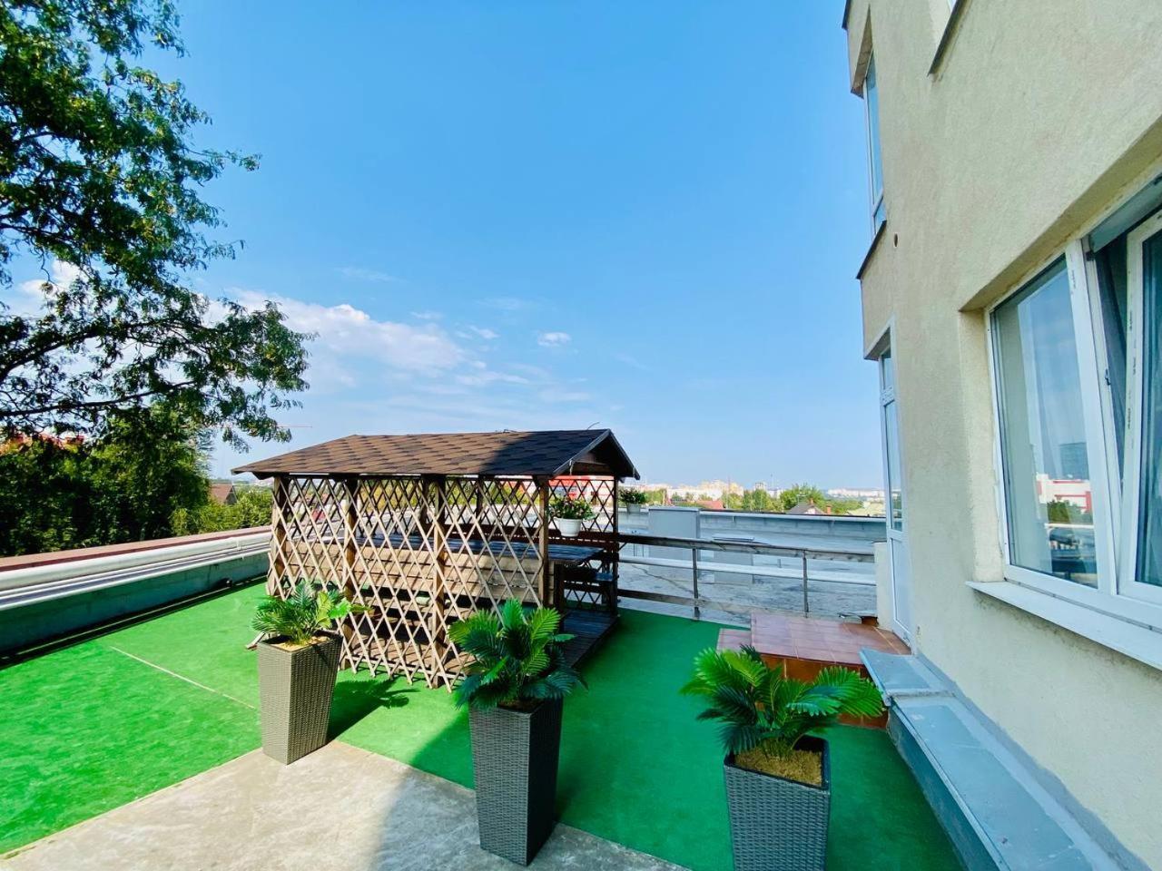 Central Eco View Apartment キシナウ エクステリア 写真
